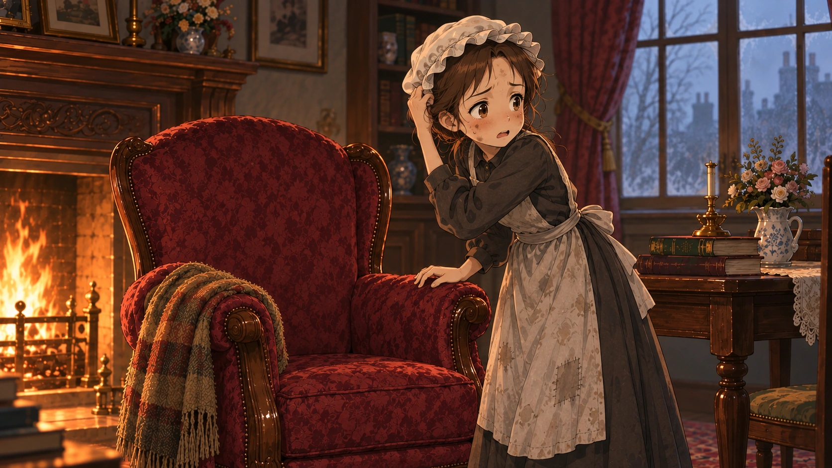 小公女セーラ・場面100の挿絵