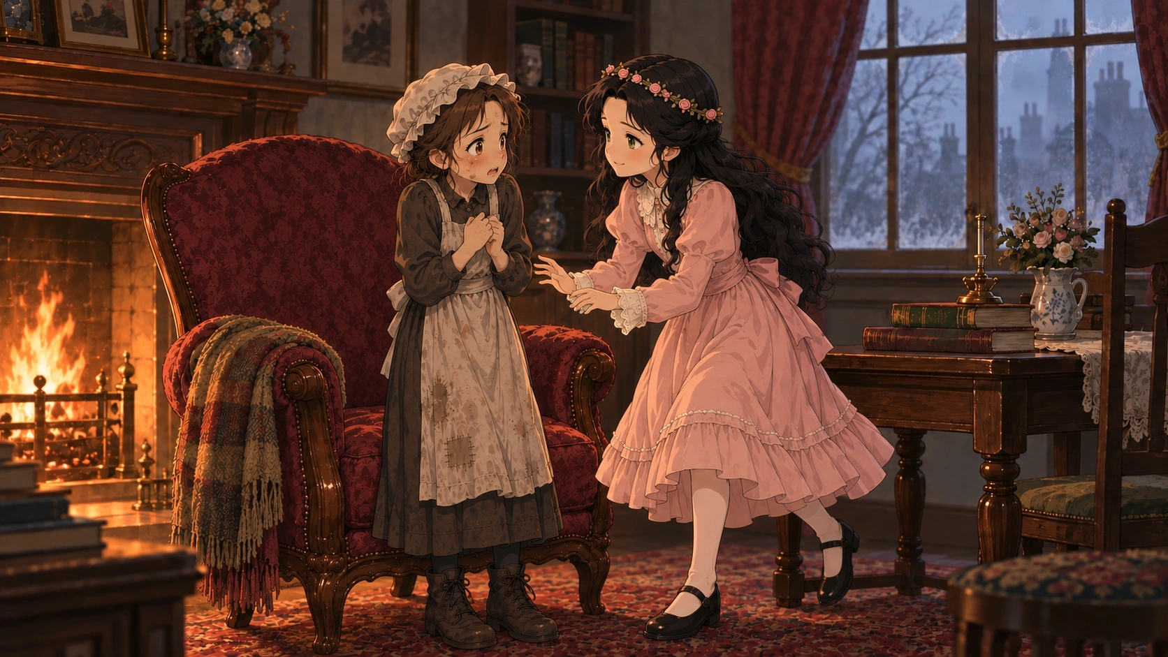 小公女セーラ・場面102の挿絵