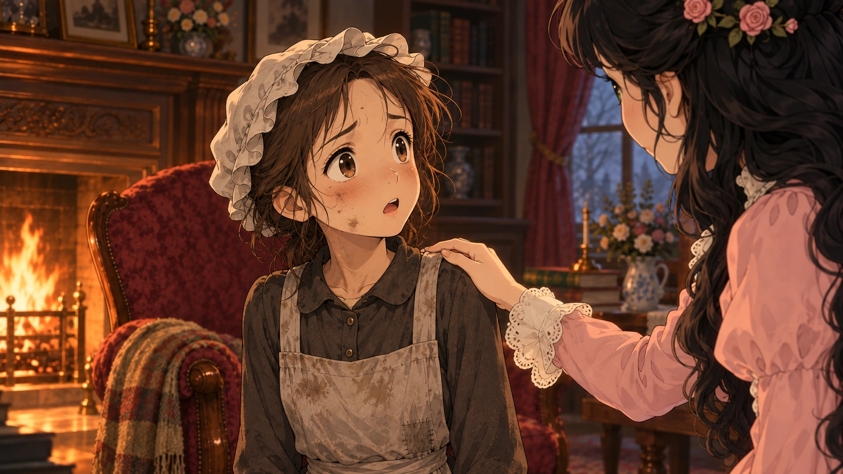 小公女セーラ・場面106の挿絵