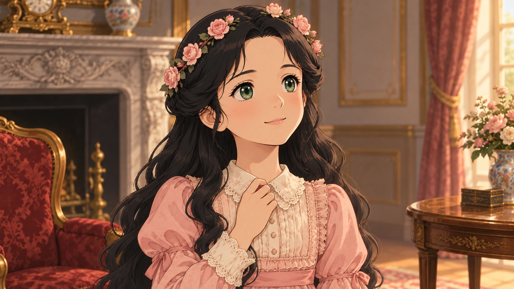 小公女セーラ・場面129の挿絵