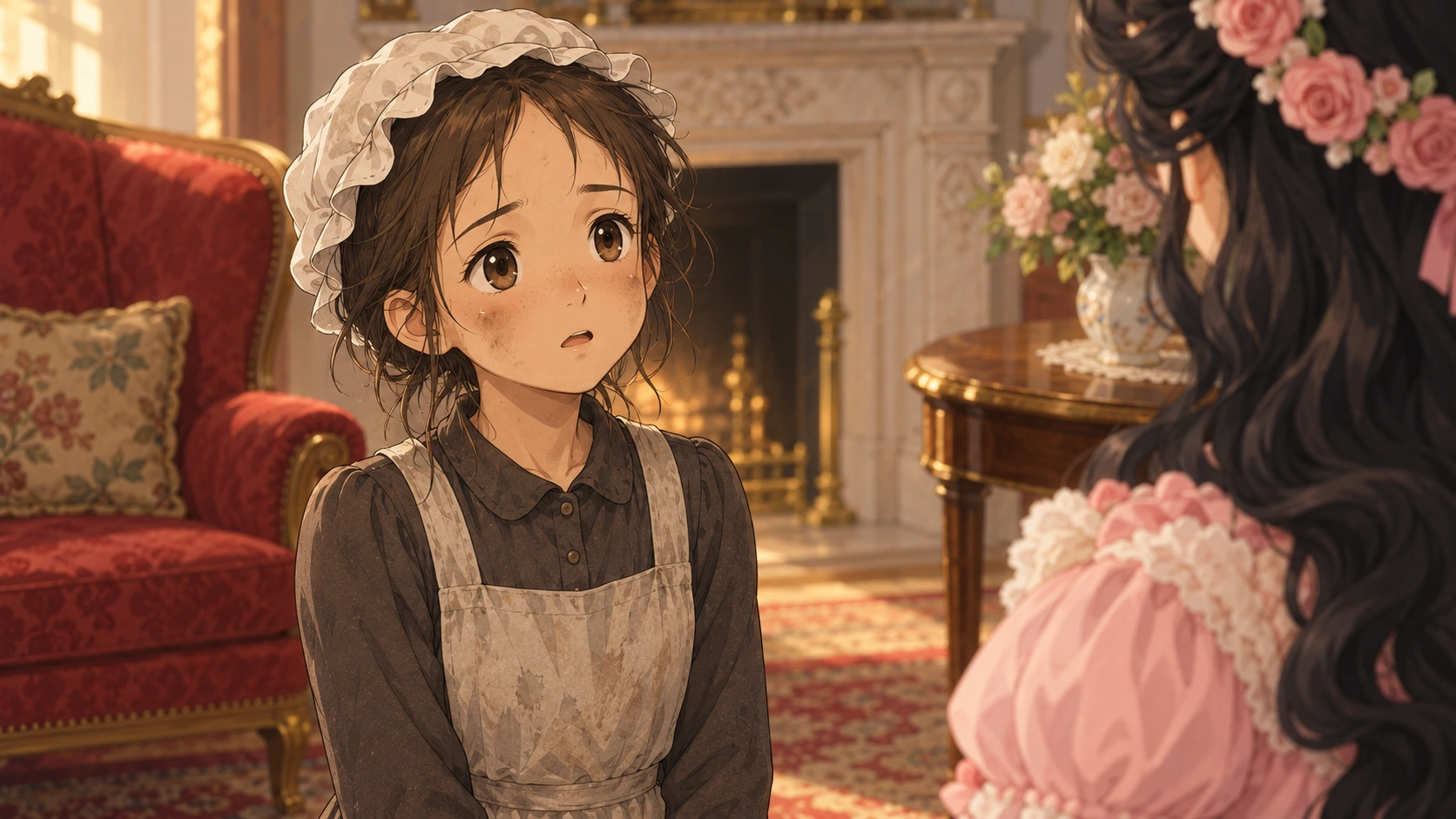 小公女セーラ・場面130の挿絵