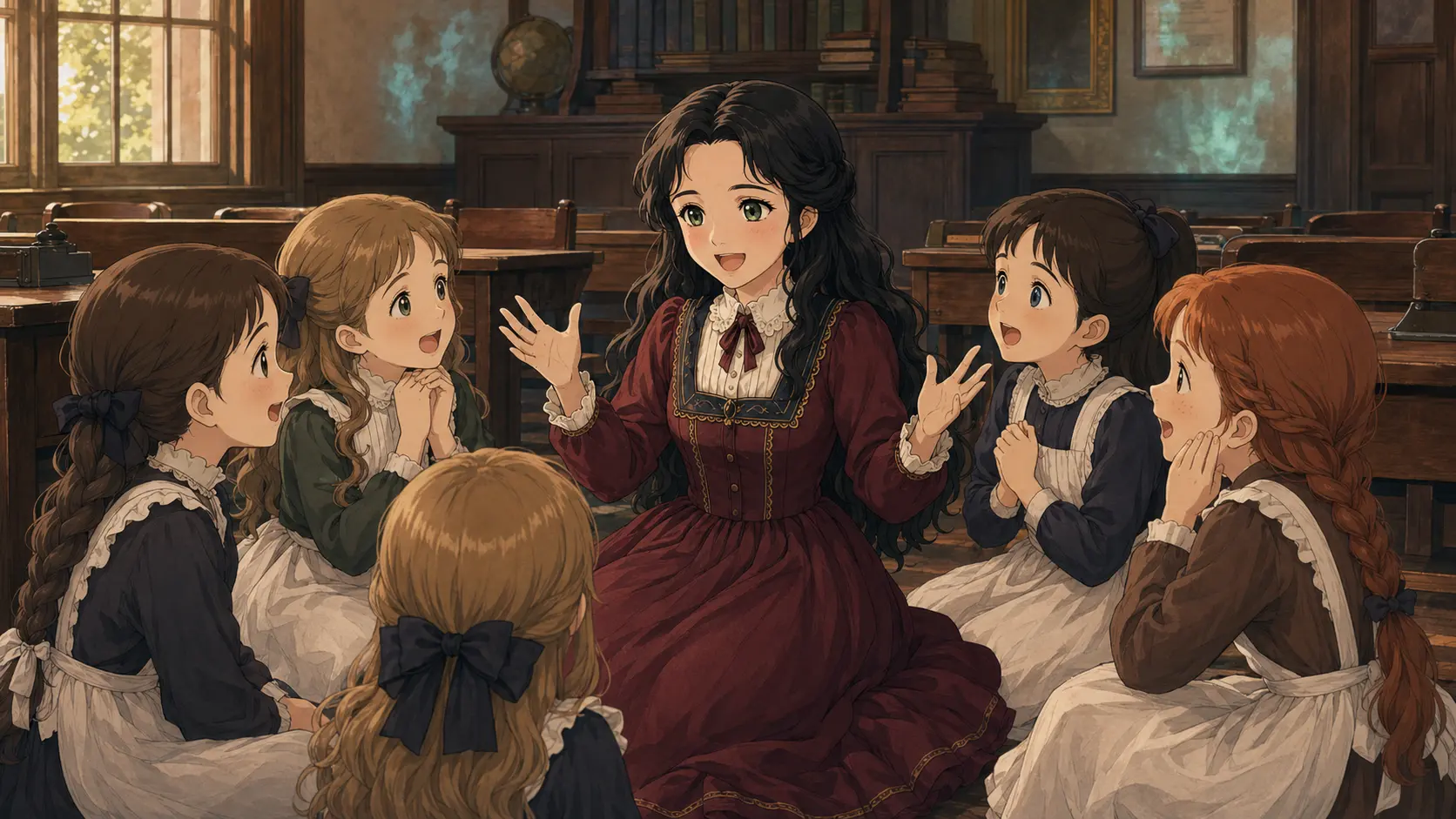 小公女セーラ・場面3の挿絵
