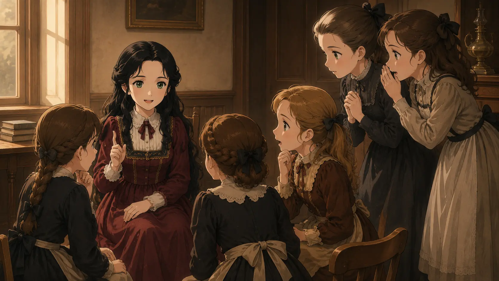 小公女セーラ・場面4の挿絵