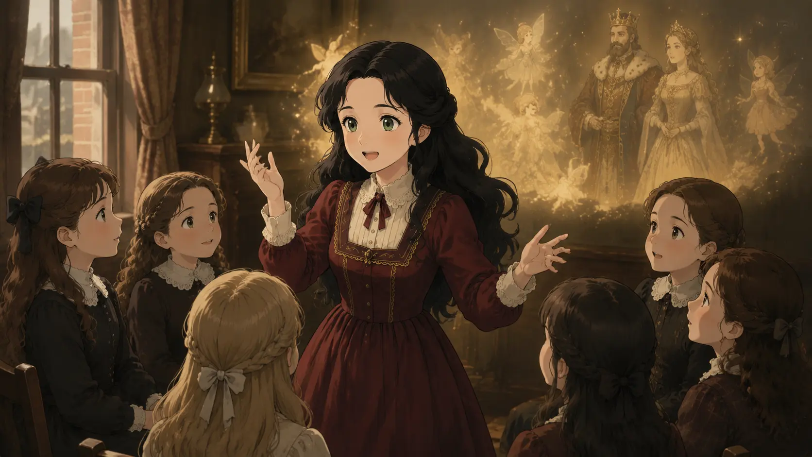 小公女セーラ・場面7の挿絵