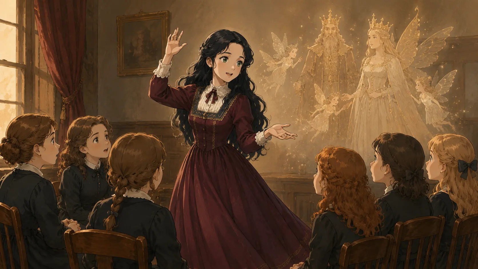 小公女セーラ・場面8の挿絵