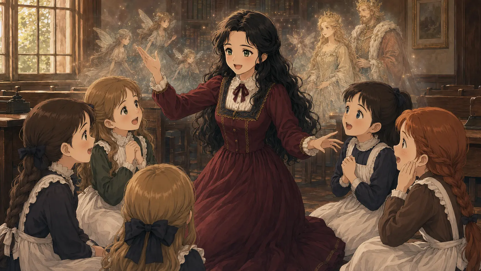 小公女セーラ・場面9の挿絵