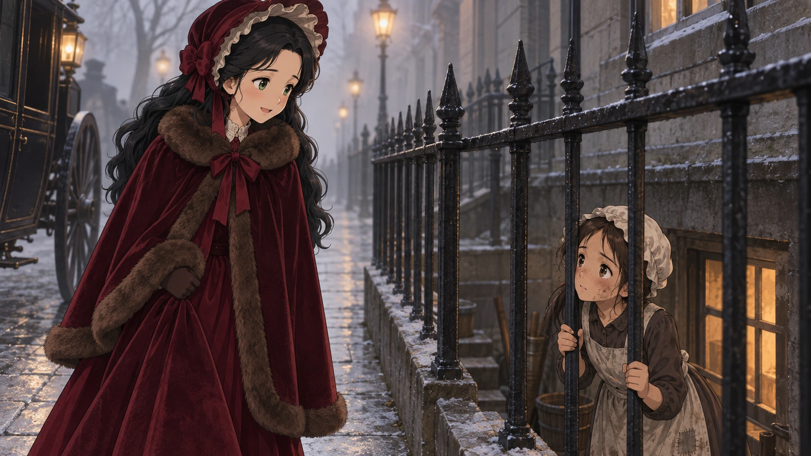 小公女セーラ・場面17の挿絵