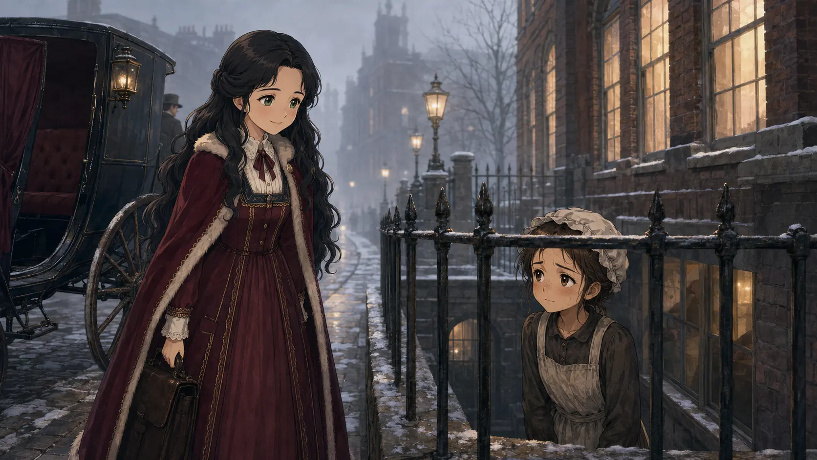 小公女セーラ・場面20の挿絵