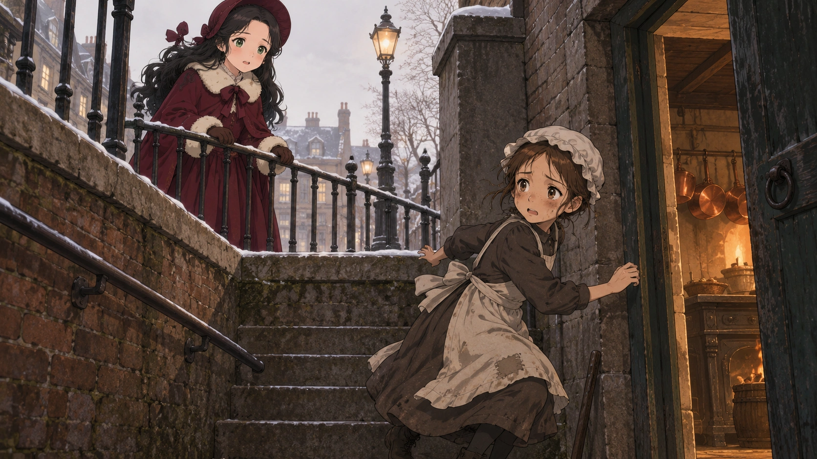 小公女セーラ・場面21の挿絵
