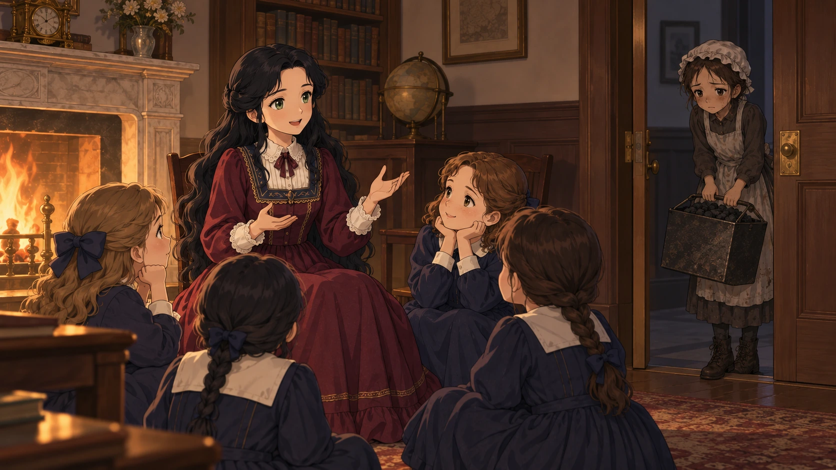 小公女セーラ・場面23の挿絵
