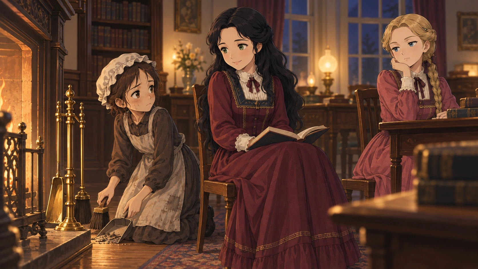 小公女セーラ・場面27の挿絵