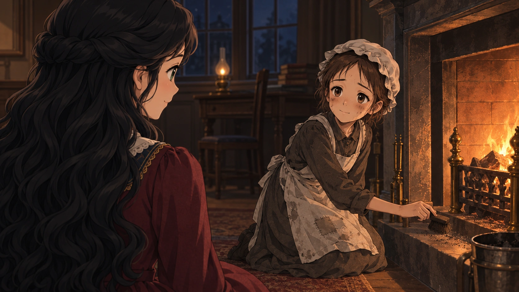小公女セーラ・場面28の挿絵