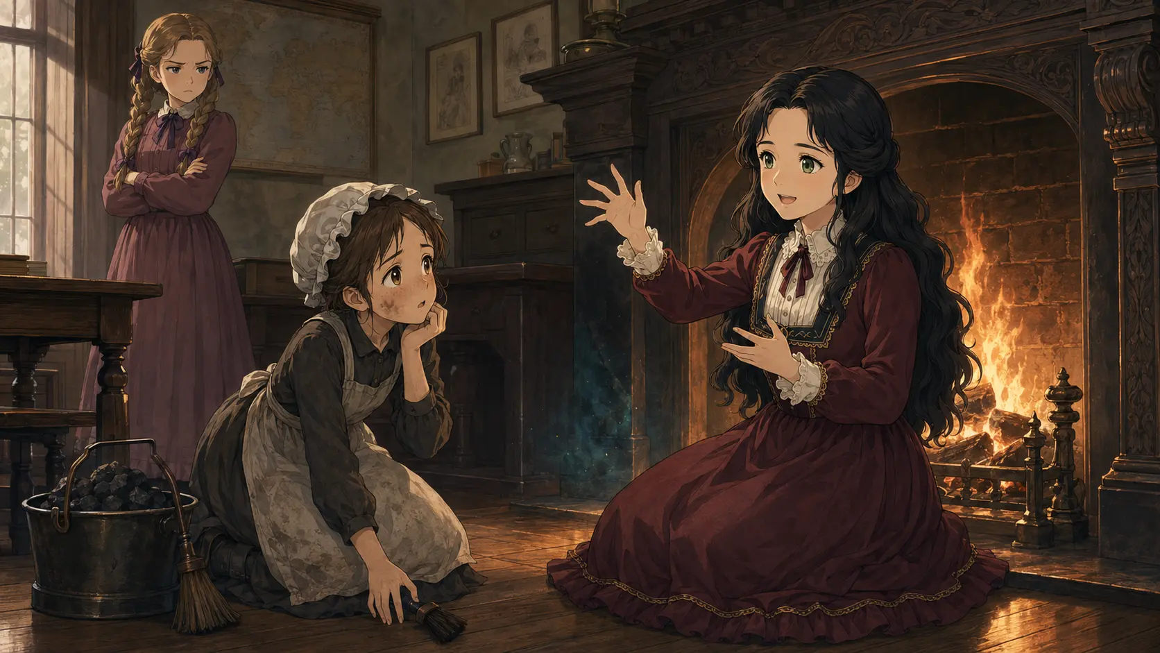 小公女セーラ・場面29の挿絵