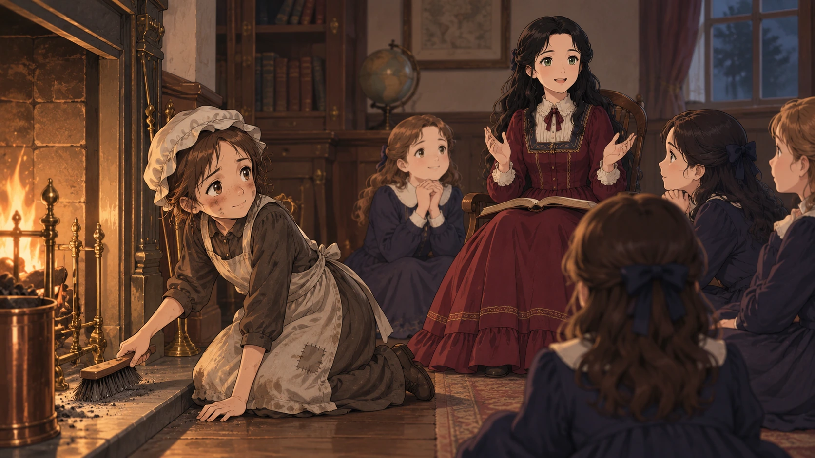 小公女セーラ・場面32の挿絵