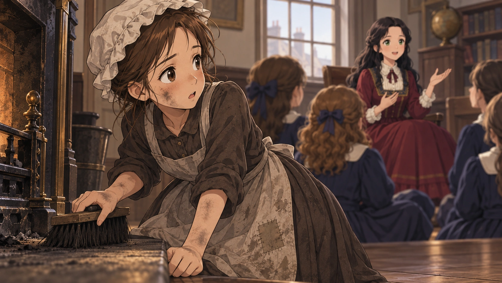 小公女セーラ・場面33の挿絵