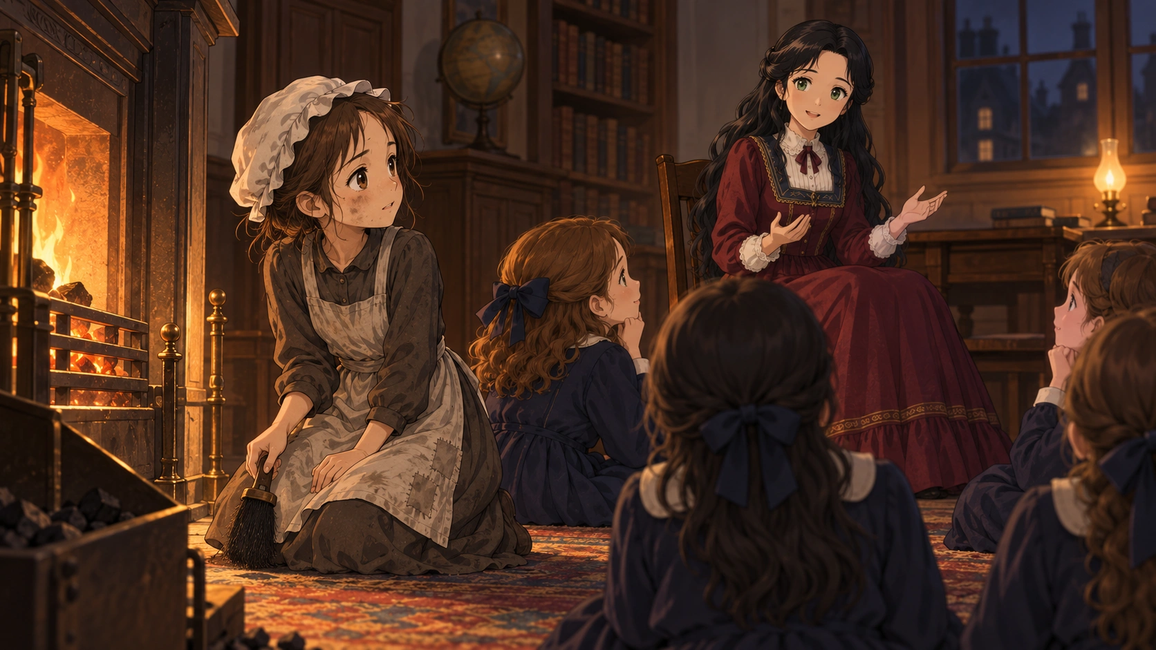 小公女セーラ・場面34の挿絵