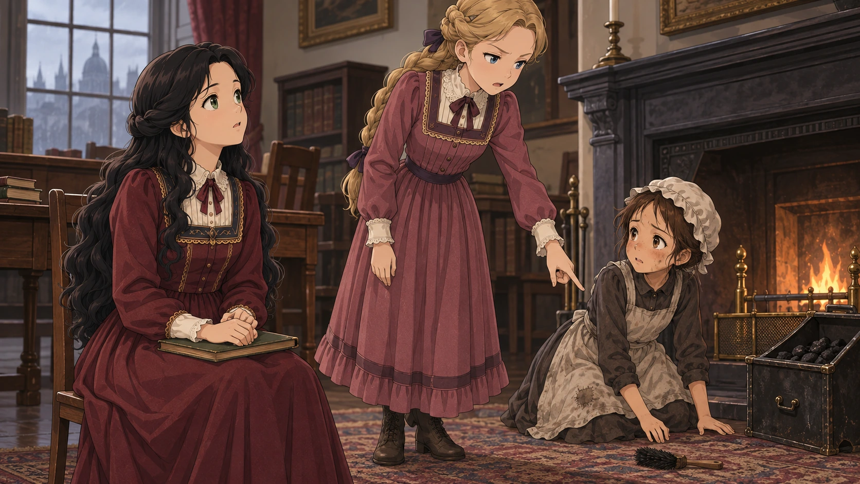 小公女セーラ・場面37の挿絵