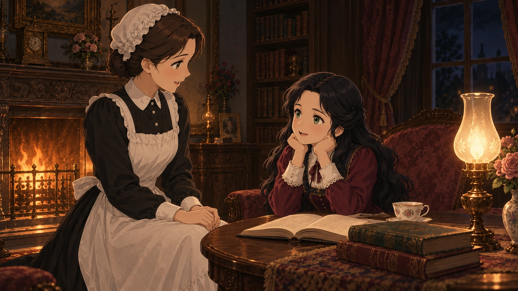 小公女セーラ・場面50の挿絵