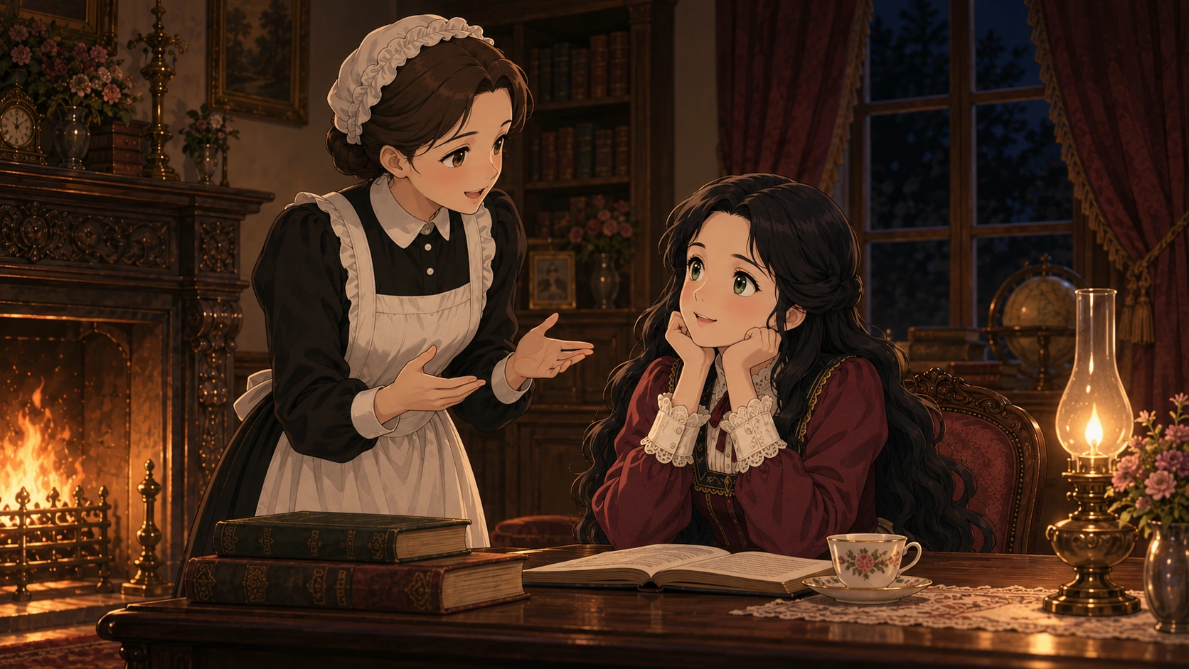 小公女セーラ・場面56の挿絵