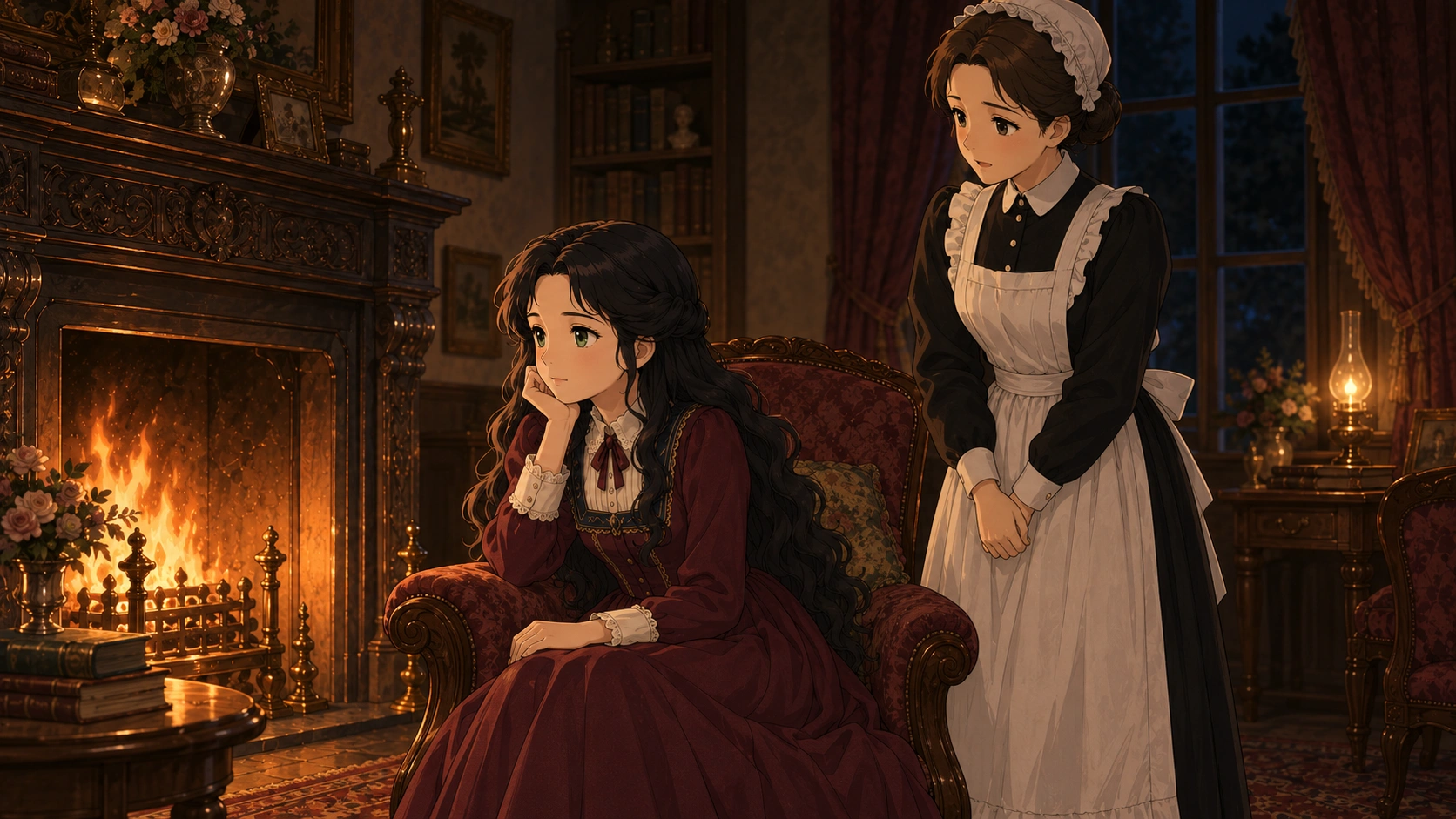 小公女セーラ・場面57の挿絵