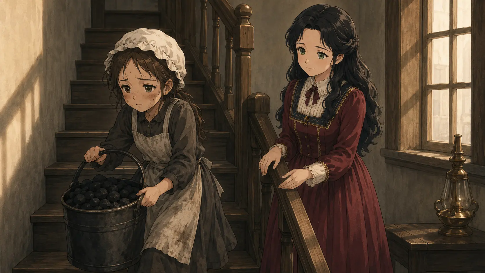 小公女セーラ・場面60の挿絵