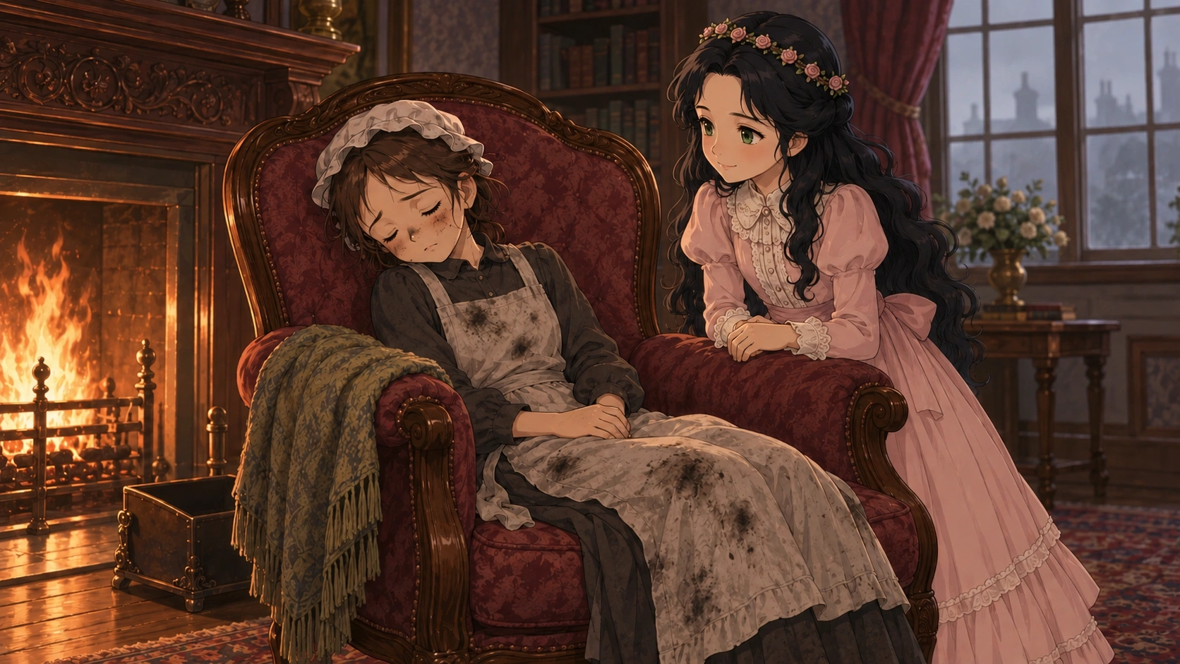 小公女セーラ・場面63の挿絵