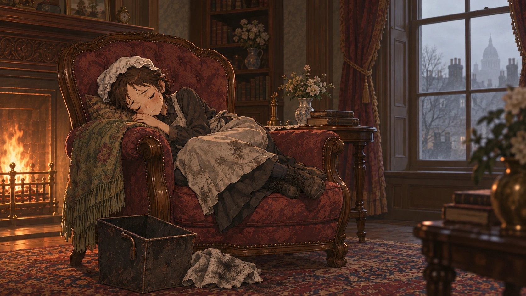 小公女セーラ・場面65の挿絵