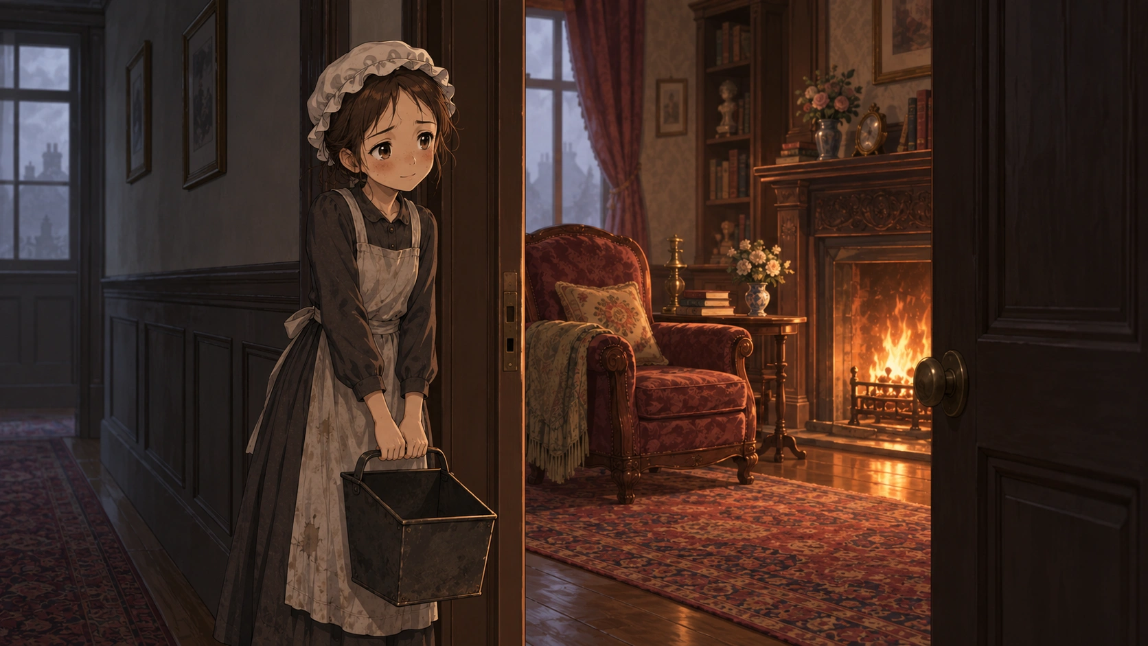 小公女セーラ・場面67の挿絵