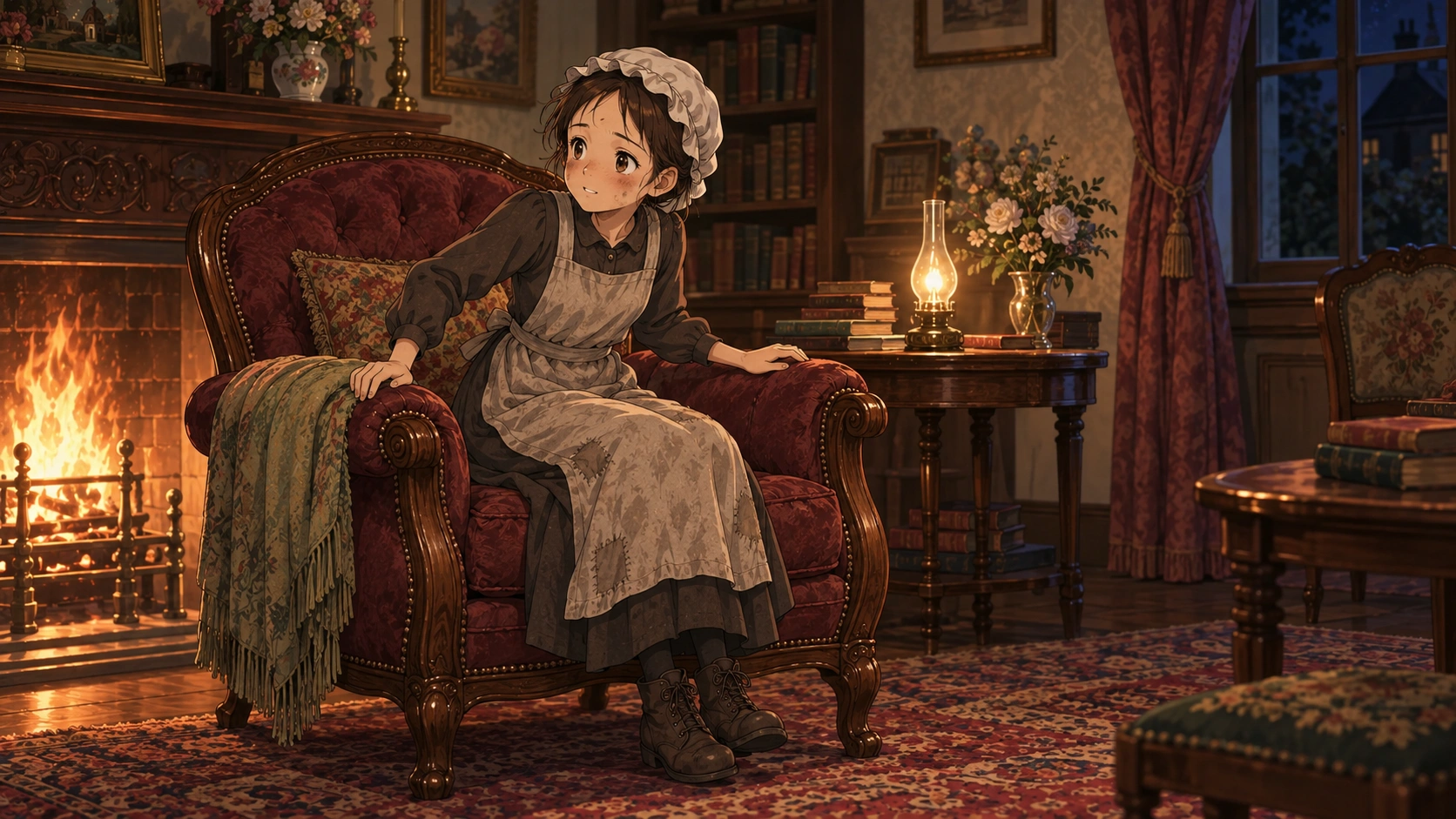小公女セーラ・場面72の挿絵