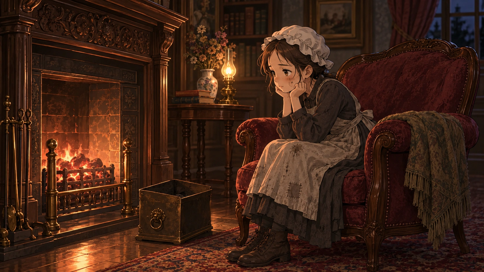 小公女セーラ・場面76の挿絵