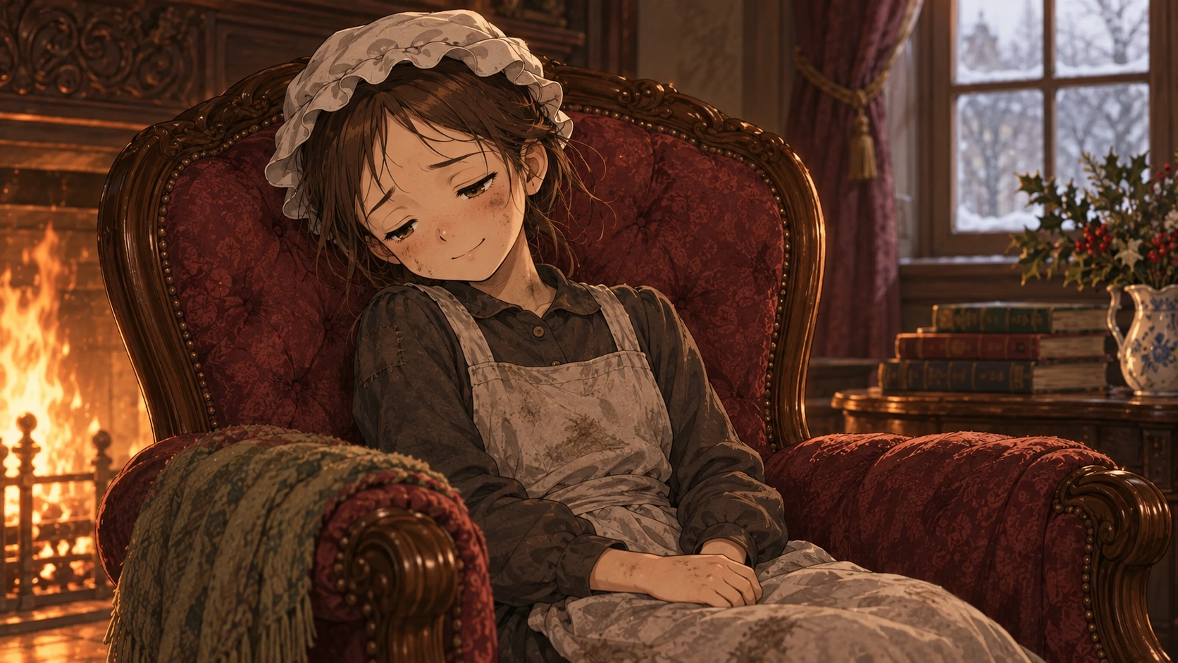 小公女セーラ・場面77の挿絵