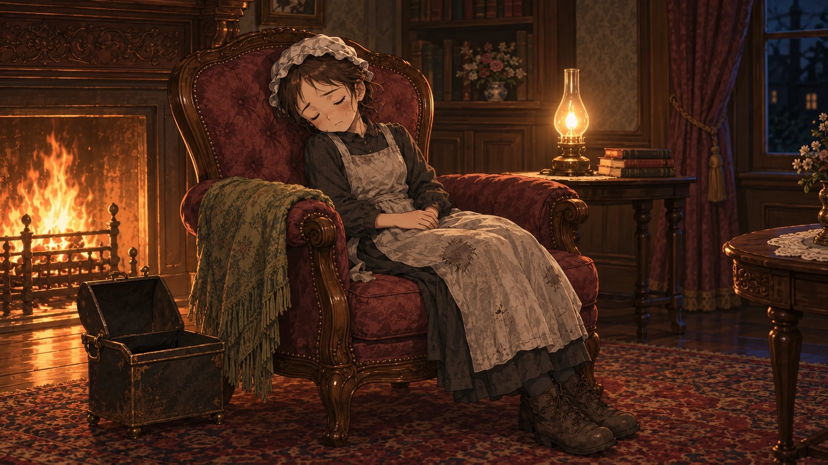 小公女セーラ・場面79の挿絵