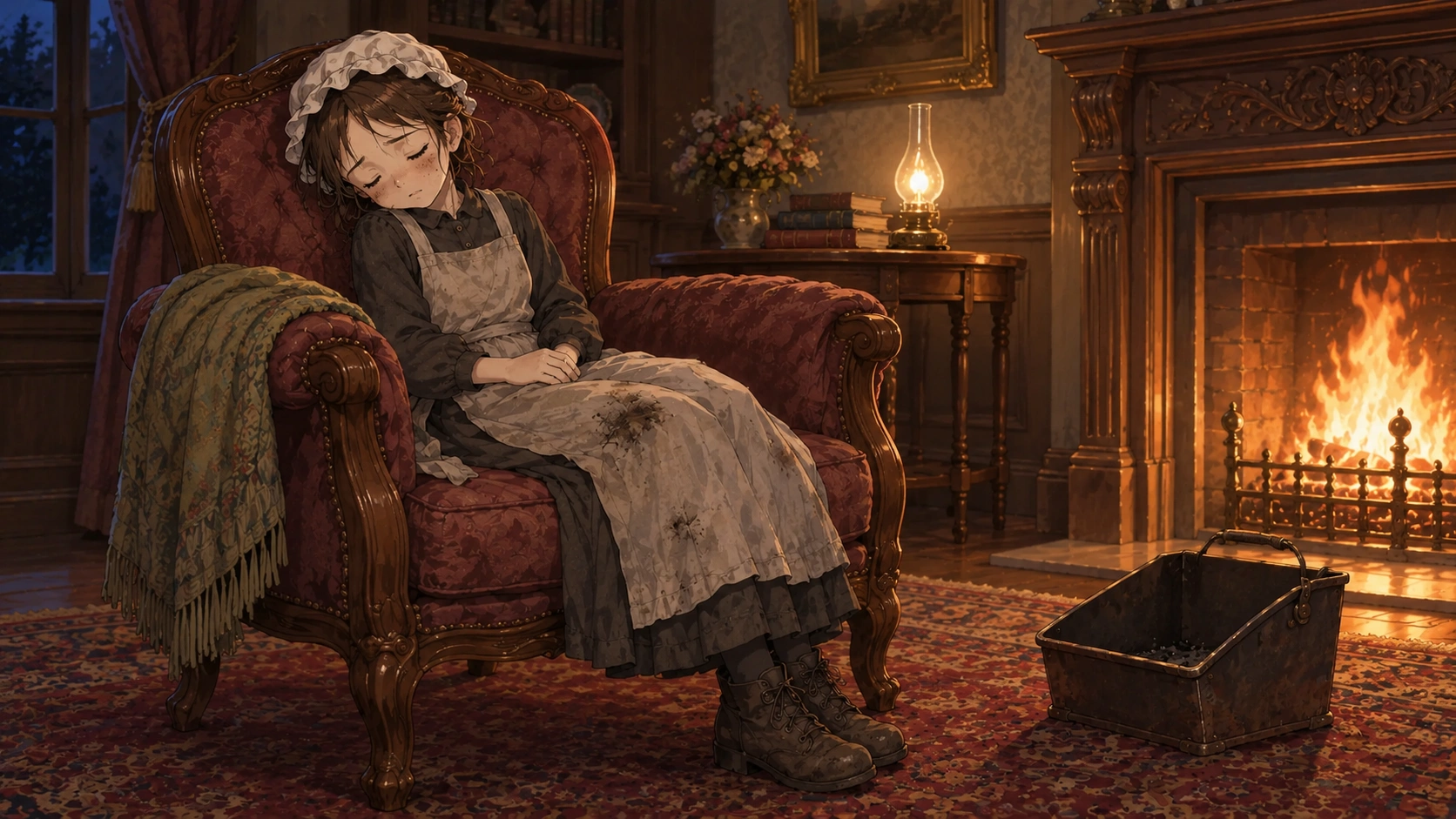 小公女セーラ・場面80の挿絵