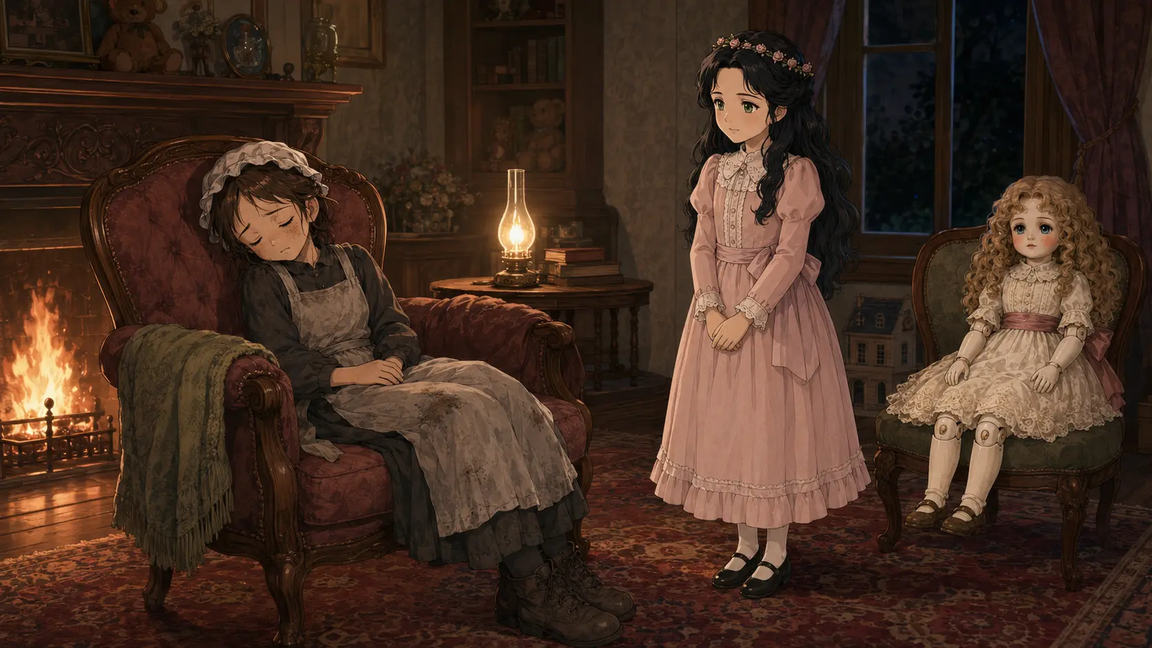 小公女セーラ・場面81の挿絵