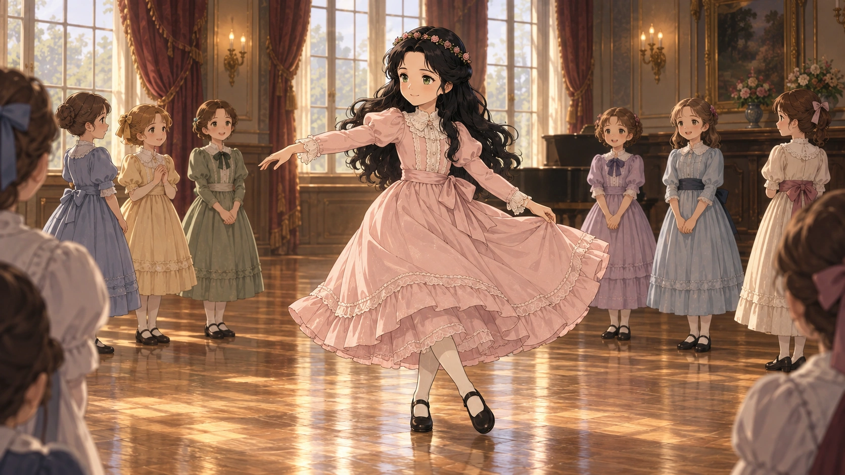 小公女セーラ・場面83の挿絵