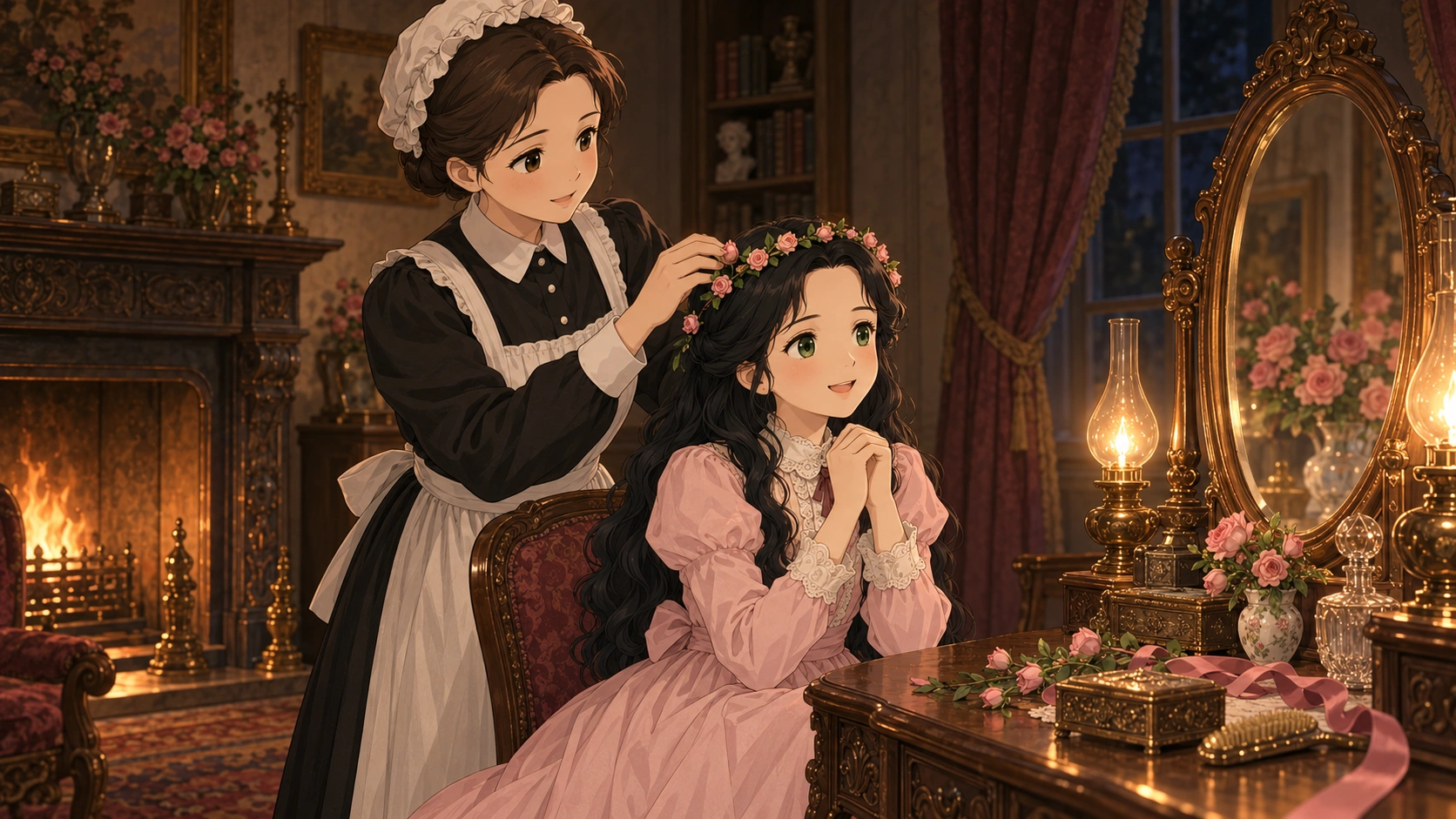 小公女セーラ・場面85の挿絵