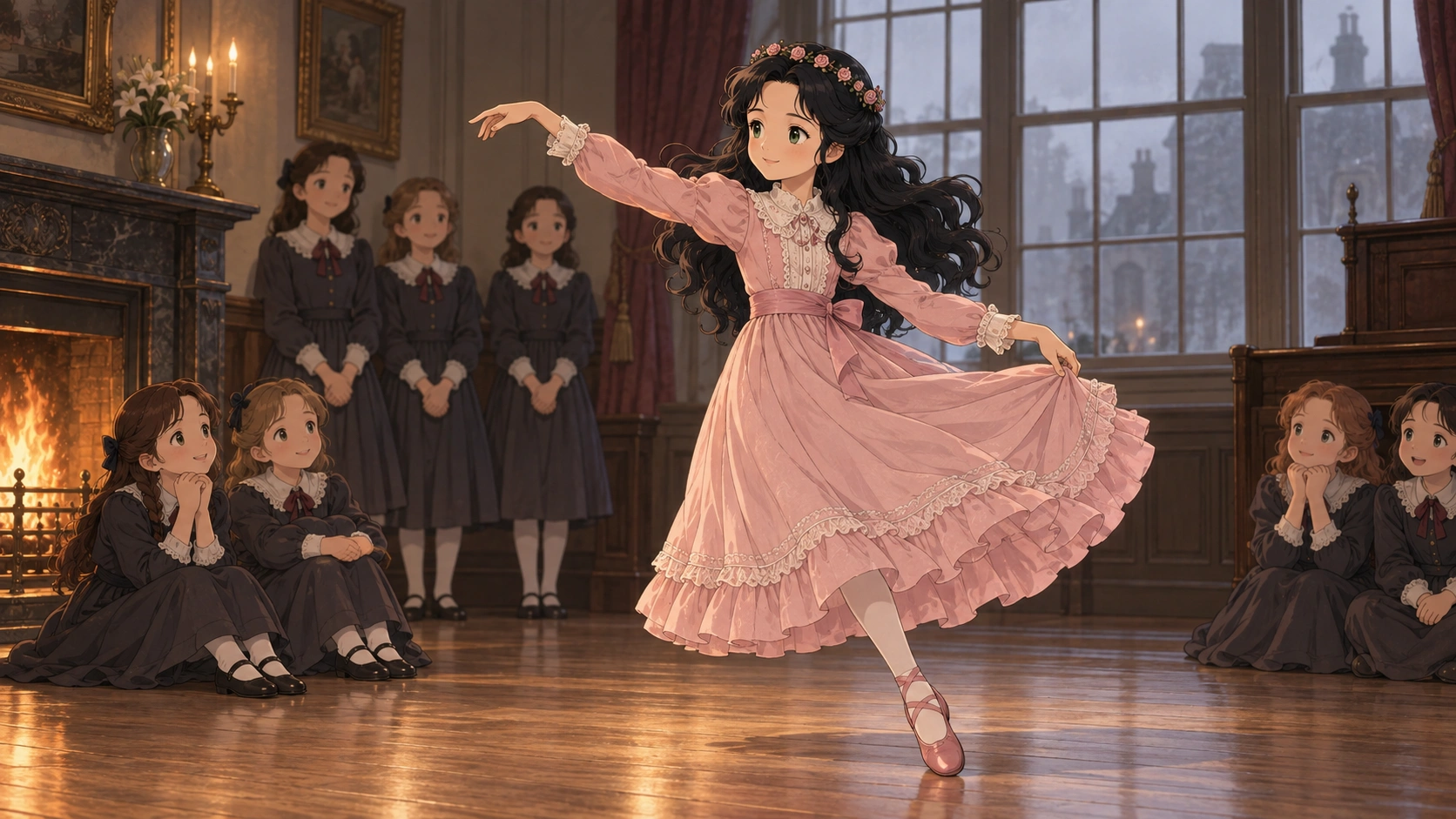 小公女セーラ・場面86の挿絵