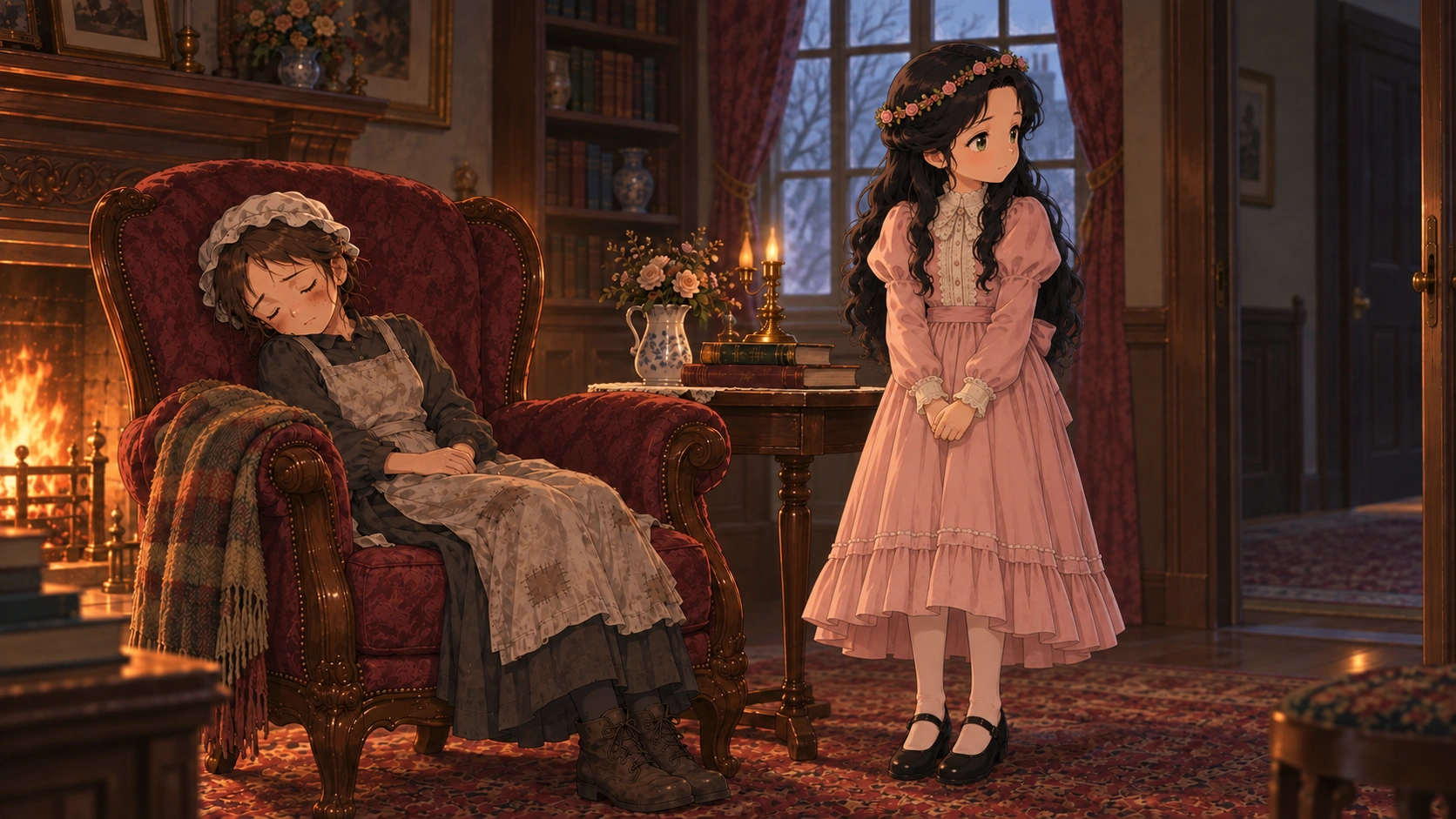 小公女セーラ・場面92の挿絵