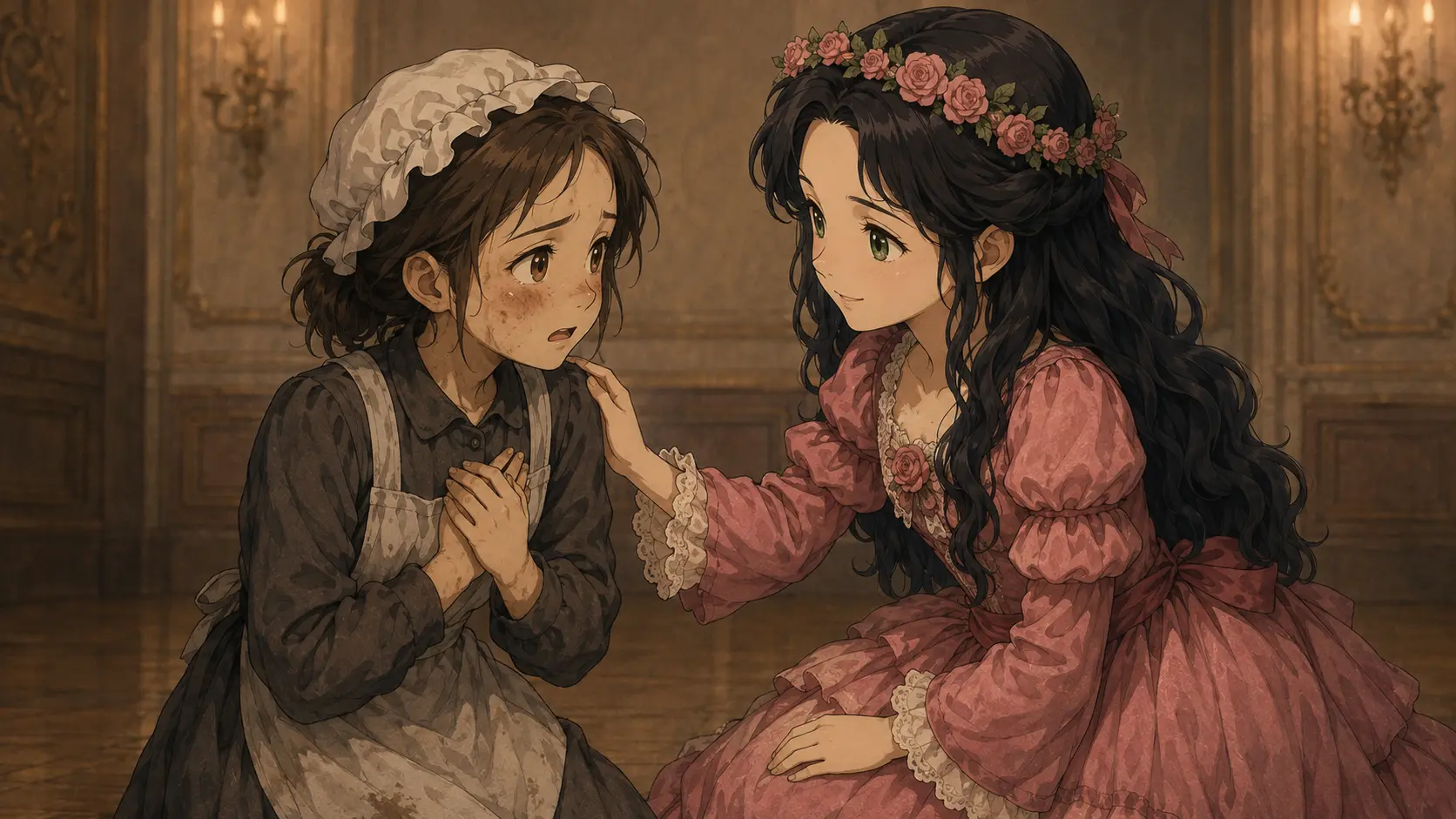 小公女セーラ・場面101の挿絵