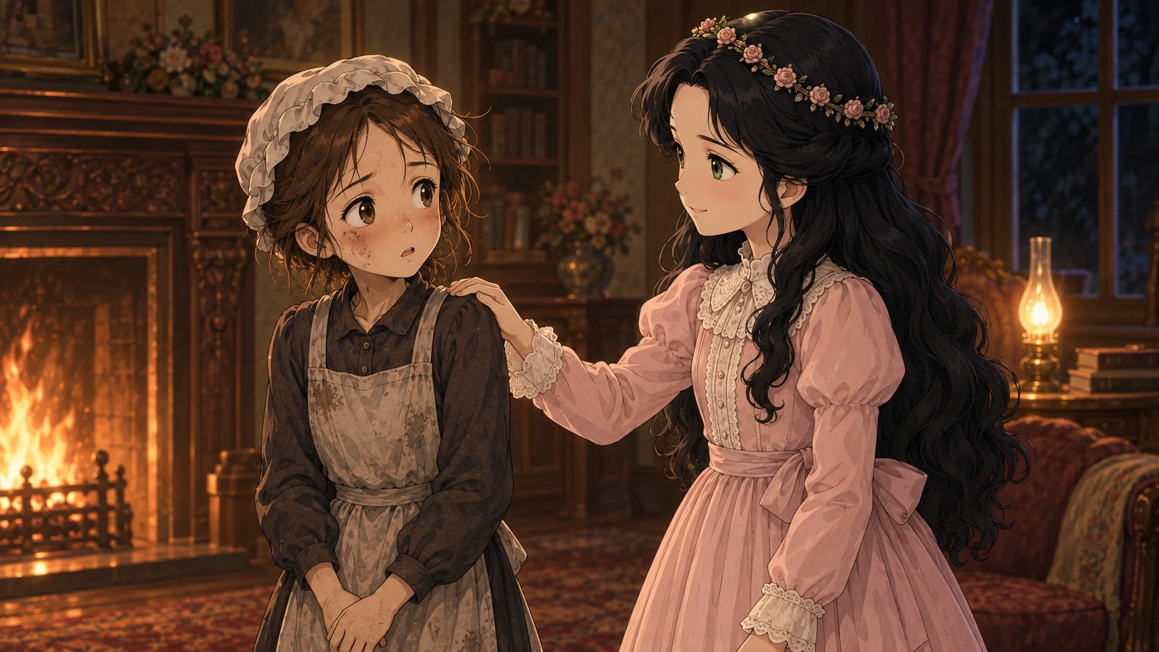 小公女セーラ・場面109の挿絵