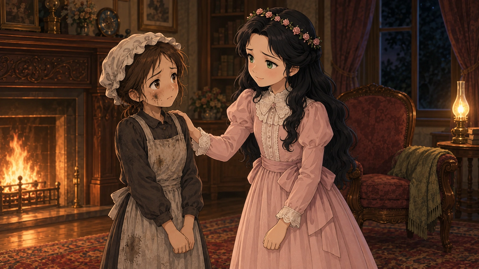小公女セーラ・場面111の挿絵