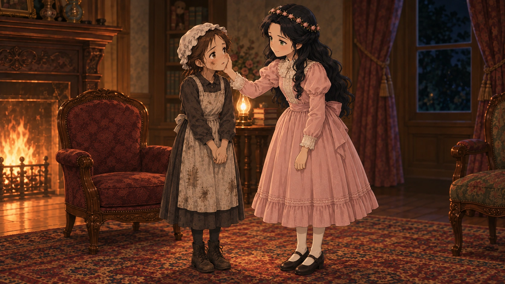 小公女セーラ・場面112の挿絵