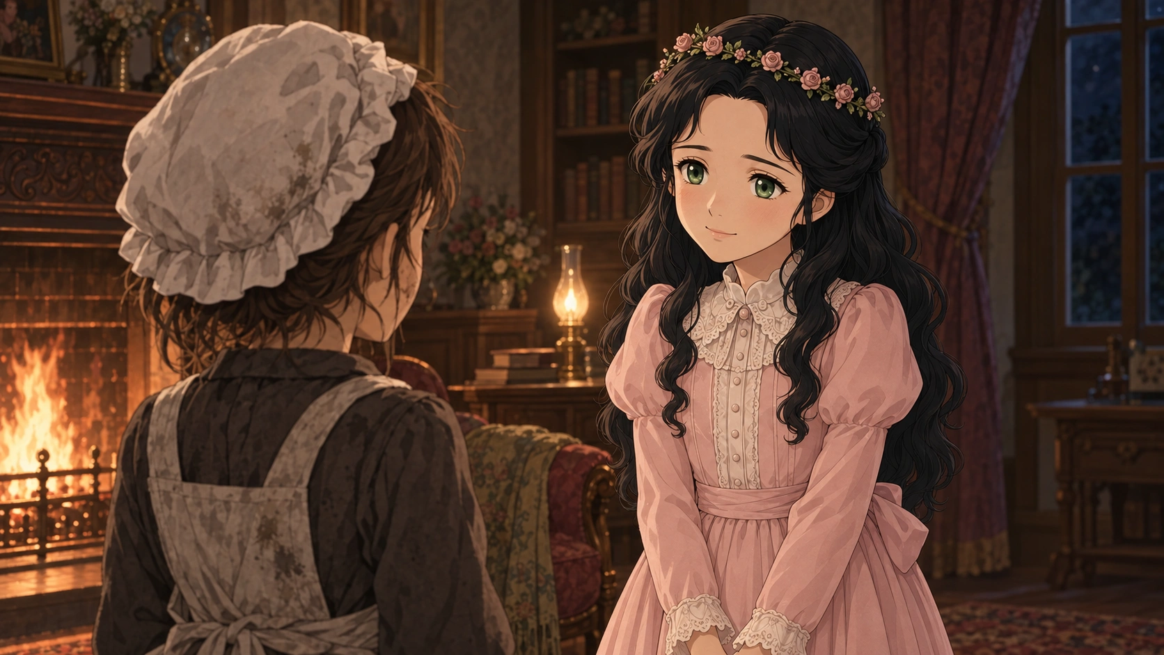 小公女セーラ・場面116の挿絵