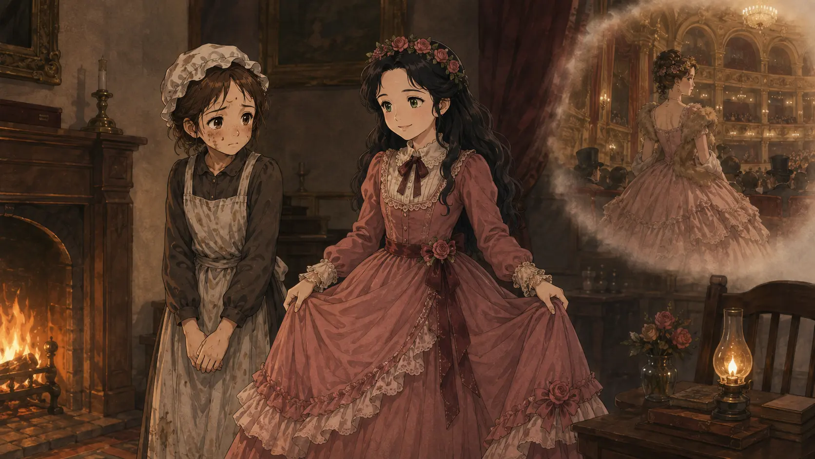 小公女セーラ・場面124の挿絵