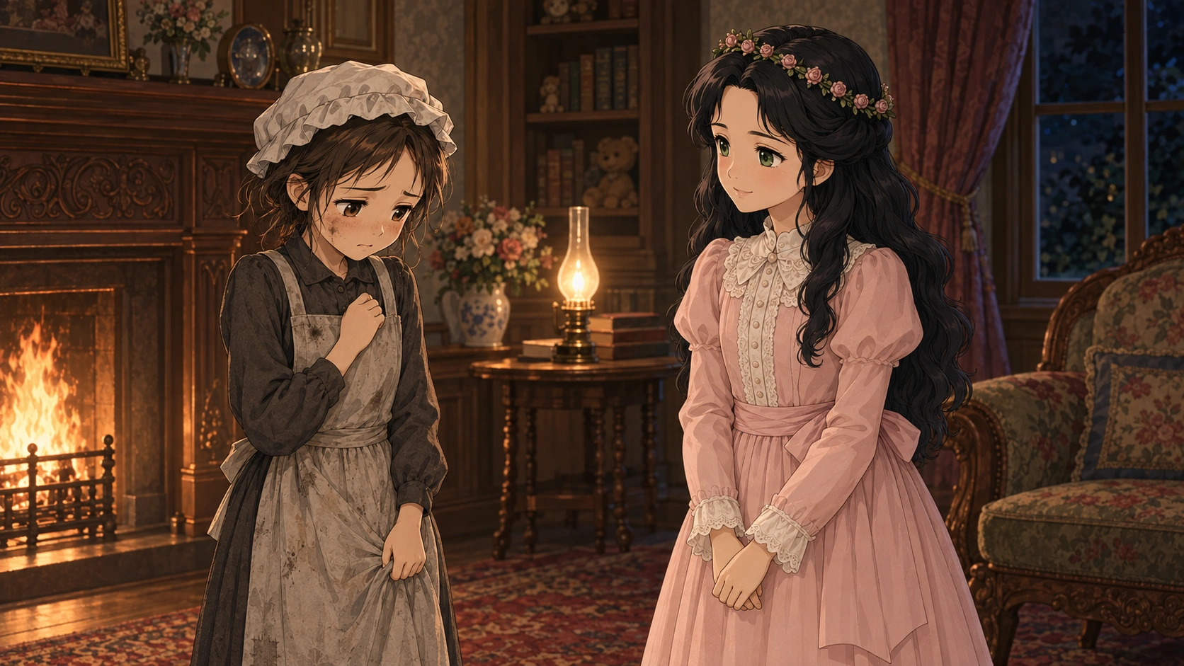 小公女セーラ・場面132の挿絵