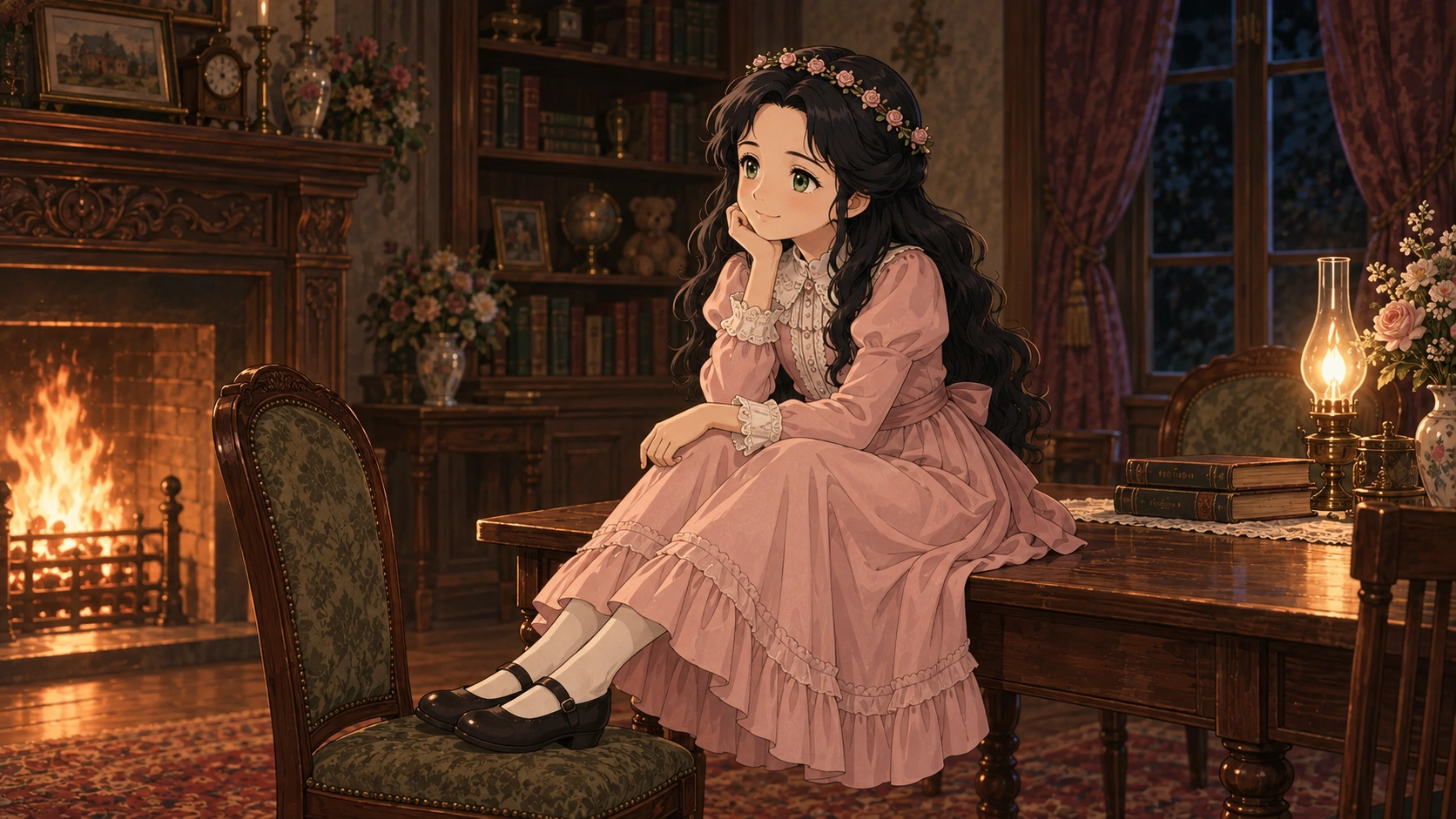 小公女セーラ・場面145の挿絵