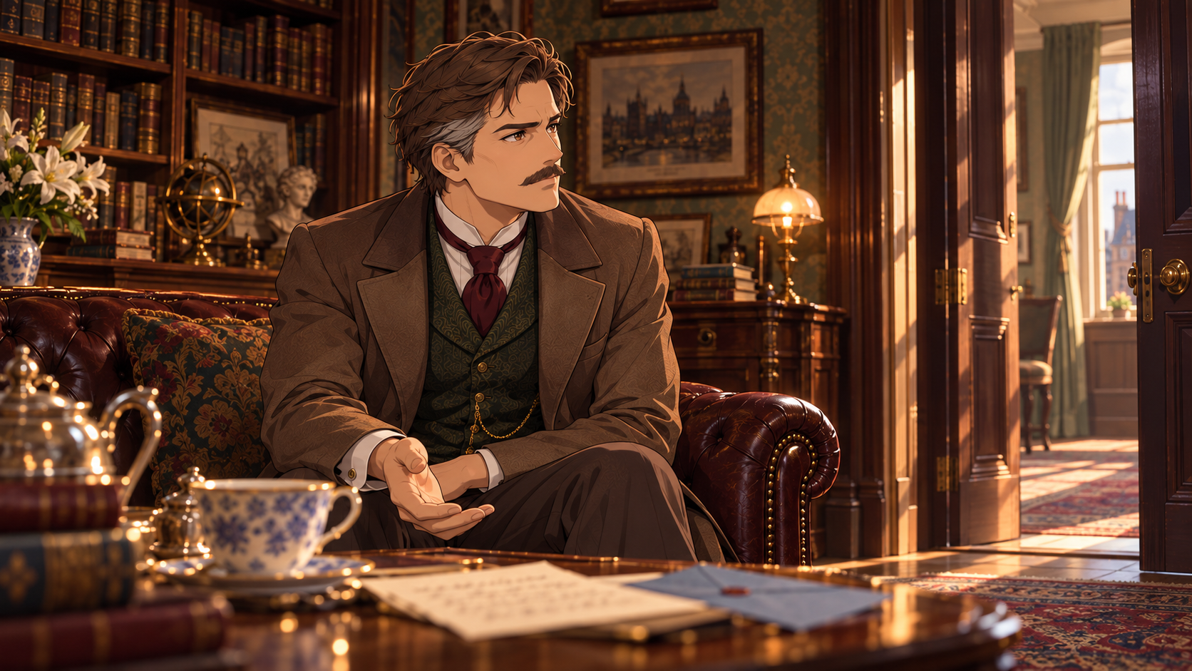 緋色の研究・場面4の挿絵