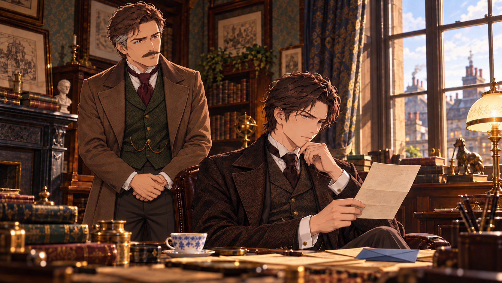 緋色の研究・場面2の挿絵