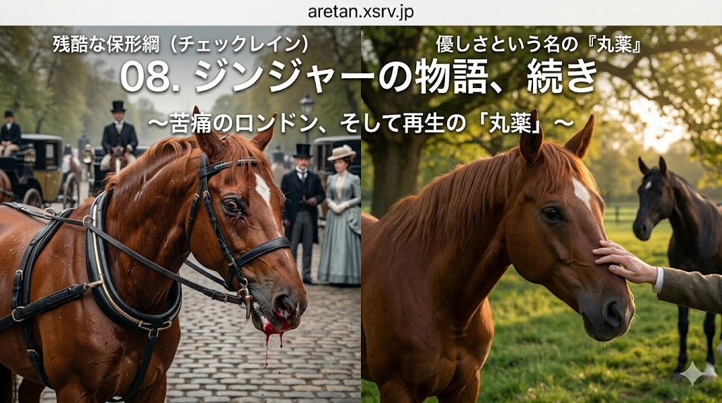 『黒馬物語』アンナ・シュウエル　8　ジンジャーの話の続き