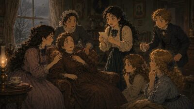 『Little Women（若草物語）』第15章「A Telegram」上